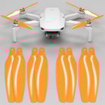 Master Airscrew - DJI Mini 2 / SE / 4K Stealth Upgrade Propellers - Propeller till DJI Mini 2 / SE / 4K - Orange - Kit 4-Pack