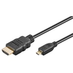High Speed HDMI-kabel med ferritkärnor - 4K / 30Hz 2 m