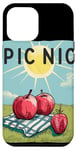 iPhone 12 Pro Max Cool Picnic Day with Fruits, Apples and sunny Weather Case