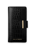 iDeal Plånboksfodral iPhone 12/12P Jet Black Croco