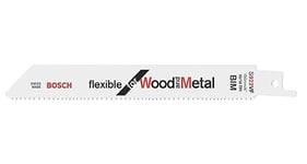 Bosch 2608656040 S922Vf Pack of 2 Saber Saw Blade Flex Wood/Metal