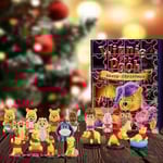 Julkalender 2024 Winnie The Pooh Figurdocka Leksaker Dekoration Jul 24 Dagar Nedräkning Överraskning Blind Box Presenter För Barn Vuxna