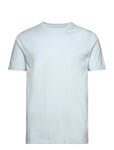 Mens Stretch Crew Neck Tee S/S Tops T-shirts Short-sleeved Blue Lindbergh Black