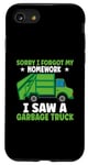 Coque pour iPhone SE (2020) / 7 / 8 Camion poubelle de recyclage pour enfants et tout-petits