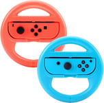 Paire De Volants Switch Joy-Con, Poign¿¿E De Volant Joy-Con Compatible Avec Les Jeux Nintendo Switch Mario Kart Avec 8 Poign¿¿Es.