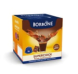 Caffè Borbone SuperCiock - Chocolate flavored Drink - 64 Capsules (4 packs of 16) - Compatible with Nescafè®* Dolce Gusto®* Coffee Machines