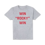 Win Rocky Win Unisex T-Shirt - Grey - 5XL