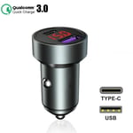 For Xiaomi 12T Pro Car Charger USB-C Car Charger Type C Charging Adapter