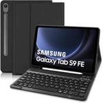 Étui De Clavier Pour Tablette Samsung Galaxy Tab S9 Fe 10,9"-Tab S9 11" 2023, Étui De Protection Fin Avec Clavier Allemand Q[p7715]
