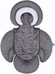2-in-1 Baby Head & Body Support, Soft Stroller & Car Seat Cushion