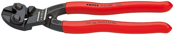 Knipex CoBolt Coupe-boulons, coudé 200 mm - 71 21 200