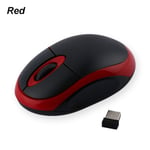 2.4ghz Wireless Mouse Mice Usb Receiver Red