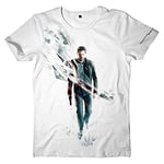 Quantum Break Game T-Shirt (Small, White)