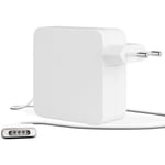 Chargeur 60w Compatible pour Apple MacBook Pro 13 Retina A1452 A1502 A1435 Connecteur MagSafe 2