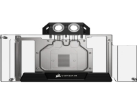CORSAIR Hydro X Series XG5 RGB 30-SERIES - Video card GPU liquid cooling system waterblock - nikkelbelagt kobberbase - klar - for NVIDIA GeForce RTX 3080, RTX 3090