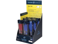 Schneider Display of fountain pens SCHNEIDER Base Kid, 12 pcs + 1 pcs for FREE, mix of colors