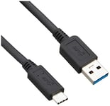 Nikon USB Cable (USB C to USB A) for Camera Z7 / Z7 II / Z6 / Z6 II Black