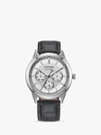 Citizen Men's Eco-Drive Chronograph Day Date Leather Strap Watch