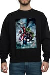 Avengers Assemble Team Montage Cotton Sweatshirt