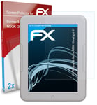 atFoliX 2x Screen Protector for Barnes & Noble NOOK GlowLight 4 clear