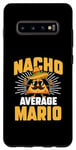 Galaxy S10+ Funny Taco Personalized Name Nacho Average Mario Case