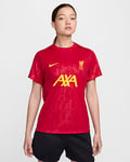 Liverpool F.C. Academy Pro Women's Nike Dri-FIT Football Pre-Match Short-Sleeve Top