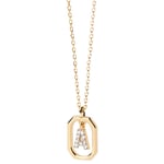 PDPAOLA MINI Bokstav A Halsband CO01-512-U
