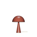 Hübsch Mush Mini Bordlampe Rød / Sand