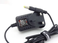 9V Mains AC-DC Switching Adapter UK Plug for Roberts R717 Vintage 3 Band Radio