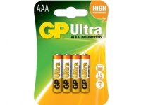 GP-batterier AAA-batteri Ultra Alkaline Mangan 1,5 V 4 st