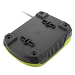 Battery charger (battery not included) 3A 12V 14.4V 18V battery charger rechargeable for Ryobi P117 battery pack power tool Ni-Cd Ni-Mh Li-ion - green