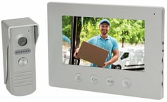 7" Wired TFT Video Door Phone Security Intercom Doorbell IR CCTV Camera Monitor