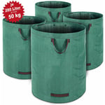 Gardebruk - 4x Sac de jardin 280 l par sac charge max. 50kg doubles coutures 3 poignées sac de déchets vert végétaux herbes feuilles ordures 4x Sac à