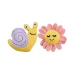 Little&Bigger Kitten Basics Happy Garden Snigel & Blomma 2-pack