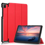 NICE Slim Light Folio Cover -  (Red)  Case for Galaxy Tab A7 Lite 8.7   (SM-T220 & SM-T225)