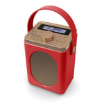 MAJORITY Little Shelford Portable Radio | Bluetooth Connectivity | FM + DAB+ / DAB Radio | Dual Alarm with Snooze Function | 20 Preset Stations