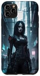 Coque pour iPhone 11 Pro Max Cyberpunk Gothic Aesthetic Futuriste Graphique Motif Imprimé
