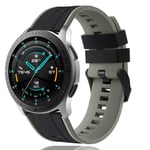 XMUXI 22mm Quick Release Watch Straps Compatible with Samsung Galaxy Watch 46mm/Huawei Watch GT 2/Samsung Gear S3 Classic/Samsung S3 Frontier Silicone Sport Watch Strap for Men Wowen UK91004 (#4)