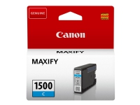 Canon PGI-1500 C - 4.5 ml - cyan - original - bläcktank - för MAXIFY MB2050, MB2150, MB2155, MB2350, MB2750, MB2755