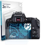 Bruni 2x Protective Film for Canon EOS 250D Screen Protector Screen Protection