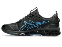 ASICS Men's Gel-Quantum 360 VII Sneaker, Black/Azul Blue, 7 UK
