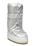 Moon Boot Mb Vinile Met Shoes Wintershoes Winter Boots Silver [Color: BIANCO ][Sex: Women ][Sizes: 35/38,39/41 ]