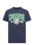 Converse Converse Collegiate Crest Tee Marinblå
