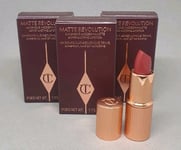 3x Charlotte Tilbury Matte Revolution ‘Walk Of No Shame" Mini Lipsticks (3x1.1g)