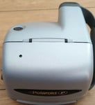 POLAROID P600 INSTANT CAMERA SILVER BUILT-IN FLASH GWC Free Postage