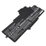 Batteri till Notebook, Bärbar dator för Lenovo ThinkPad X1 Nano Gen 2 21E8001KEE m.fl.