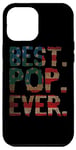 Coque pour iPhone 13 Pro Max 4 juillet Fête des pères USA Dad - Best Pop Ever