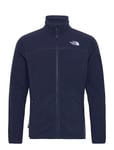 M 100 Glacier Full Zip - Eu Sport Sweat-shirts & Hoodies Fleeces & Midlayers Navy The North Face