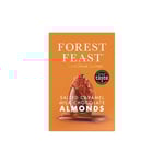 Forest Feast mjölkchokladöverdragna mandlar med saltad karamell i presentförpackning, 140 g