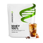 2 x Proteiinijauhe Whey 100% - 1 kg - Caramel Latte - Body Science - Heraproteiini, Proteiini